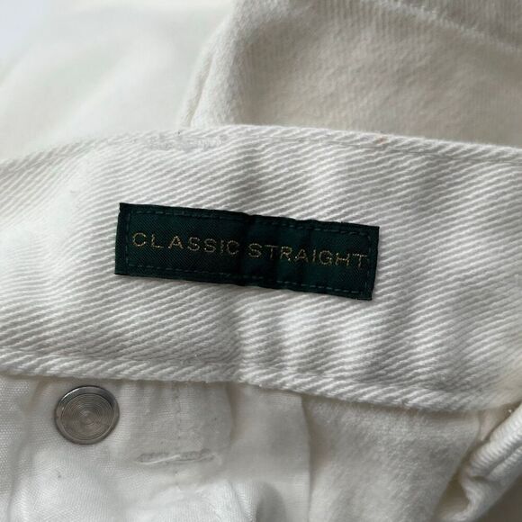 LAUREN RALPH LAUREN Shorts Women's Size 10 Petite White Classic Straight Leg - Picture 5 of 16